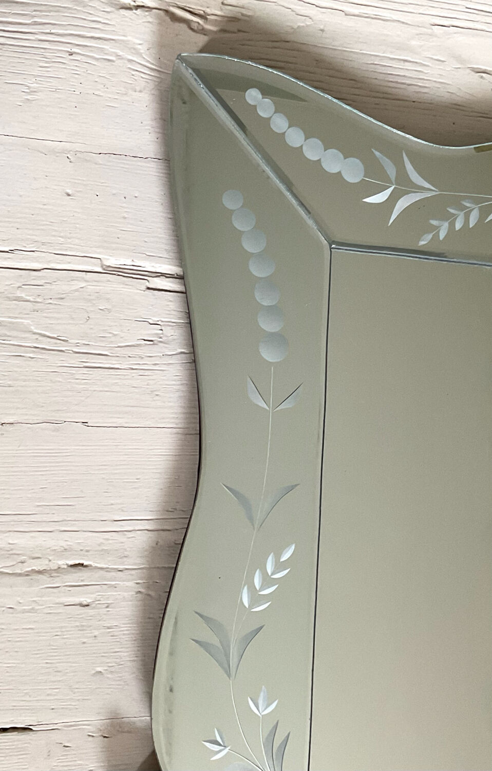 Pair of Venetian style mirrors