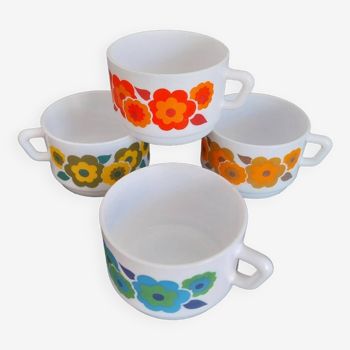 Arcopal Lotus model mocha cups