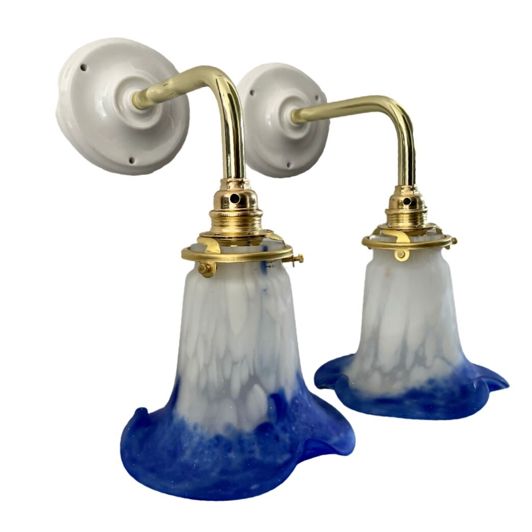 Art deco wall lights