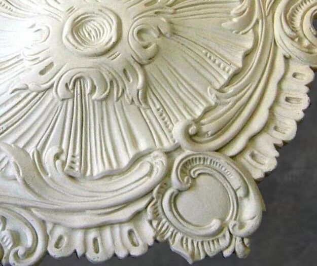 diamond rosette in staff (reinforced platre) 65X50cm