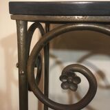 Wrought iron console