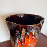 Large Vallauris ceramic vase from the 60s
