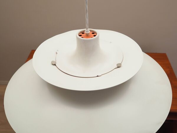 Lampe suspendue PH5, design danois, années 1970, fabricant : Louis Poulsen