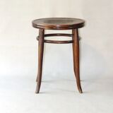 Thermoformed wooden bistro stool, circa 1910