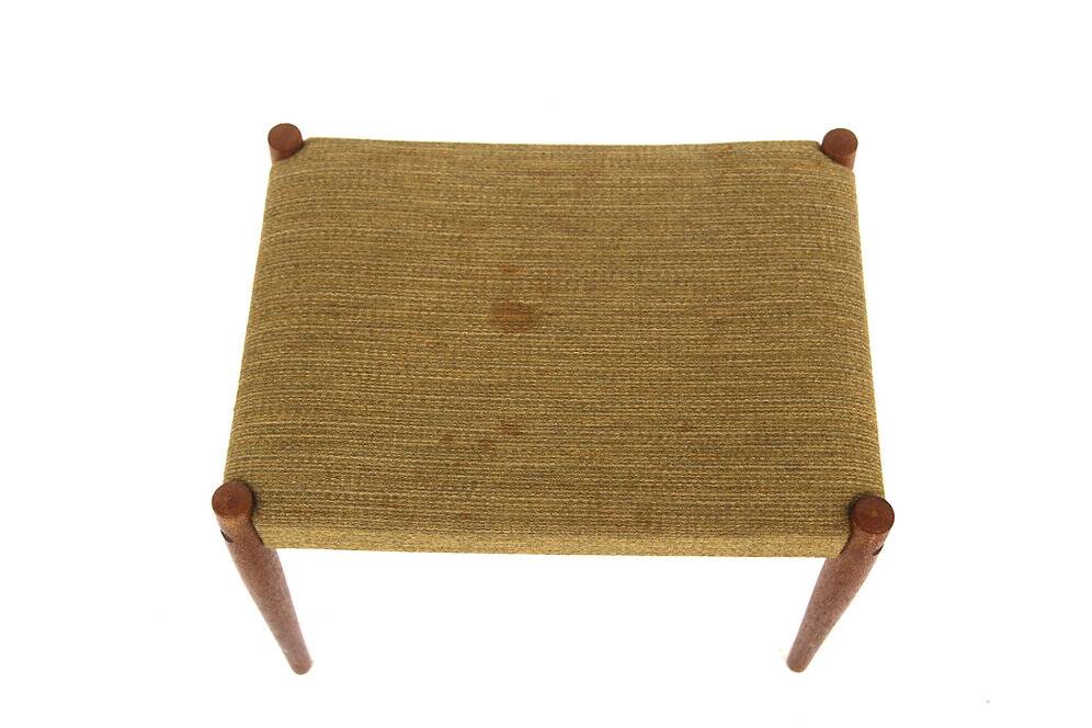 Scandinavian teak stool, Sweden, 1950