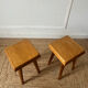 Elm stool S01 Pierre Chapo