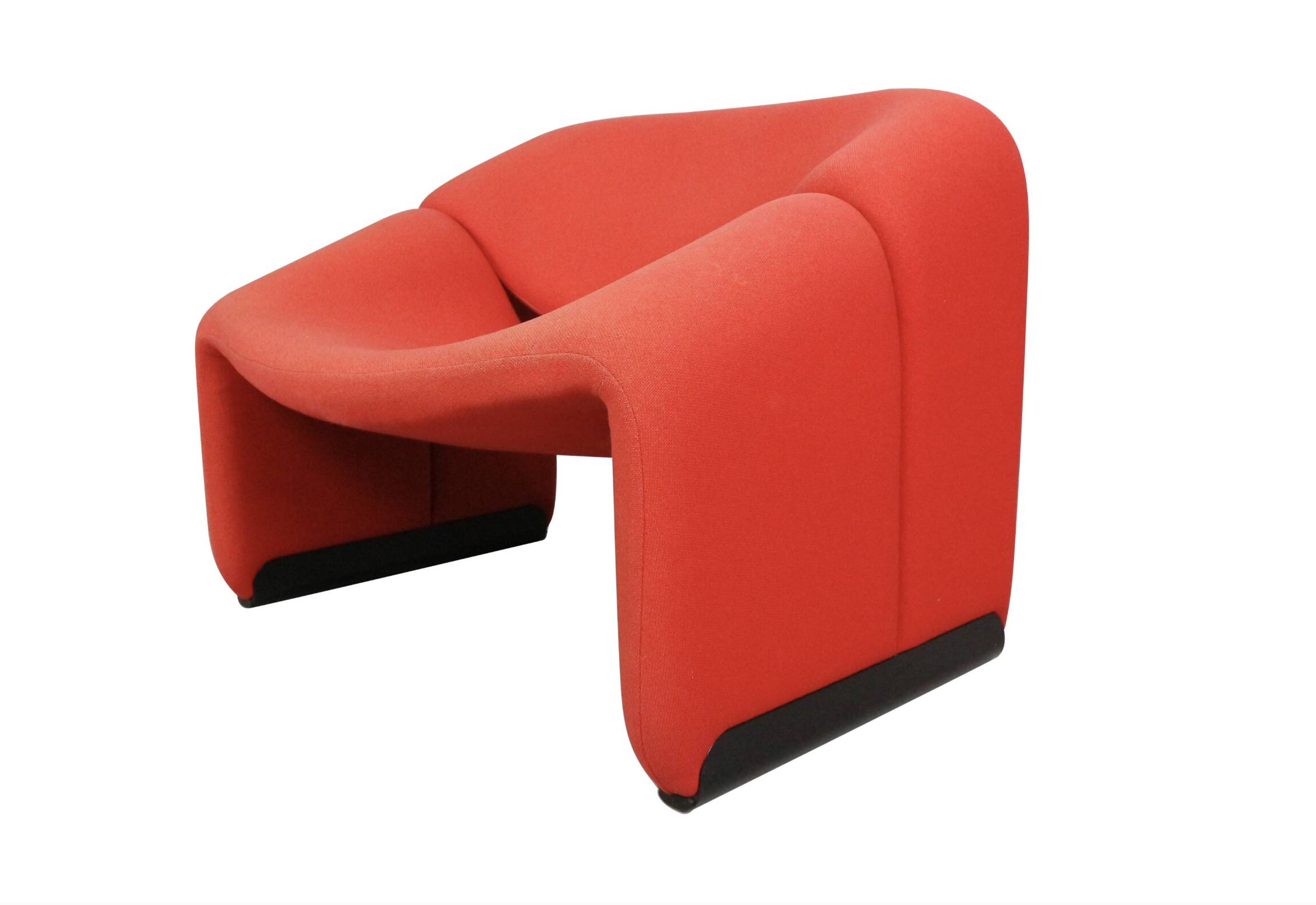 Pierre Paulin Lot de 2 fauteuils F598 Groovy pour Artifort New Upholstery, 1972
