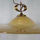 Lustre en verre de Murano et laiton avec double support