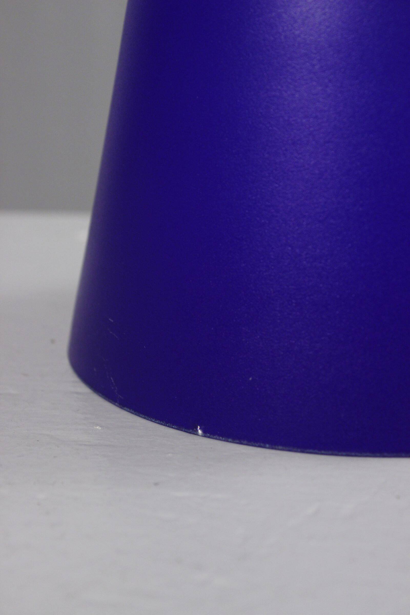 SCE for Habitat "Teepee" blue lamp 35cm post-modern design 1990s