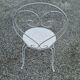 Iron garden chair