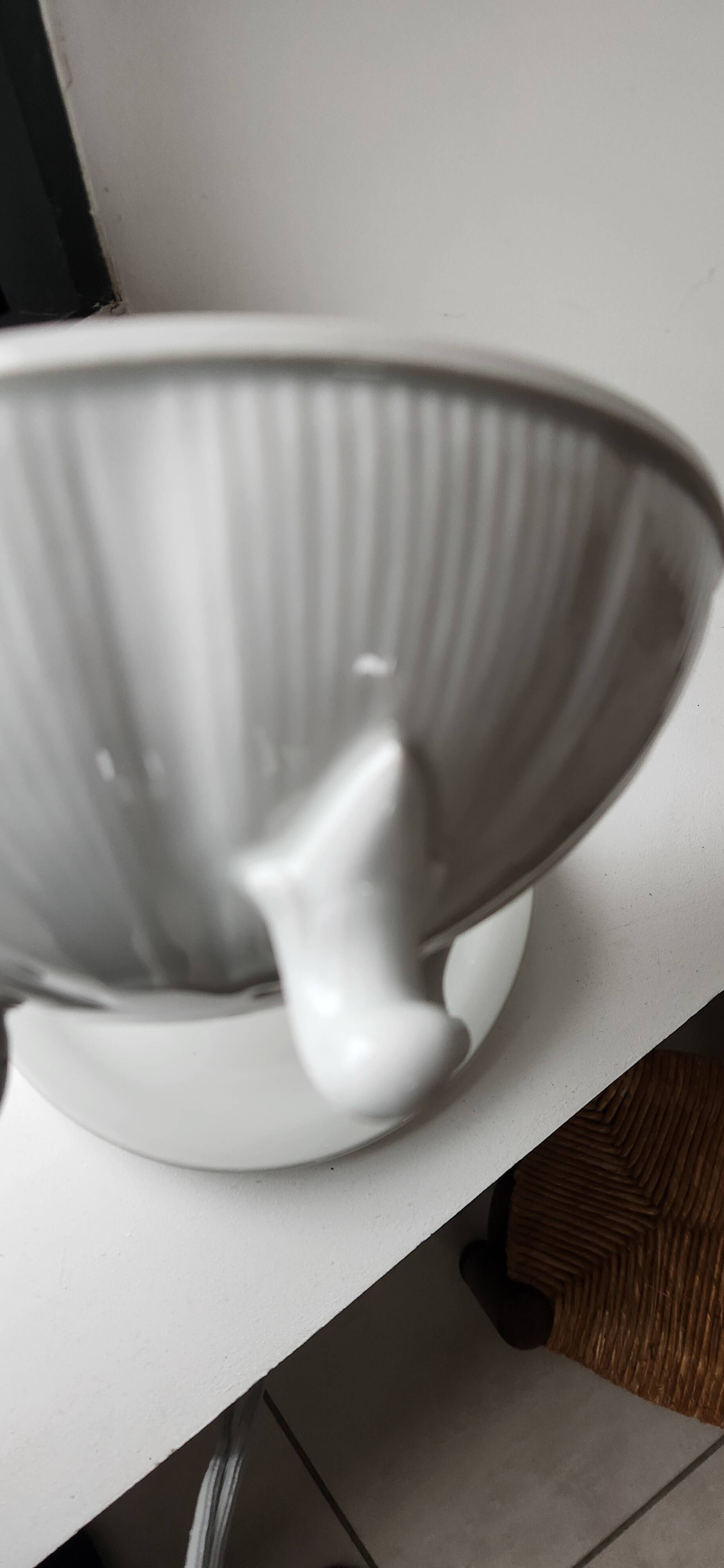 Drainer in porcelain Pillivuyt France
