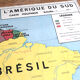 School map - Political South America and USSR