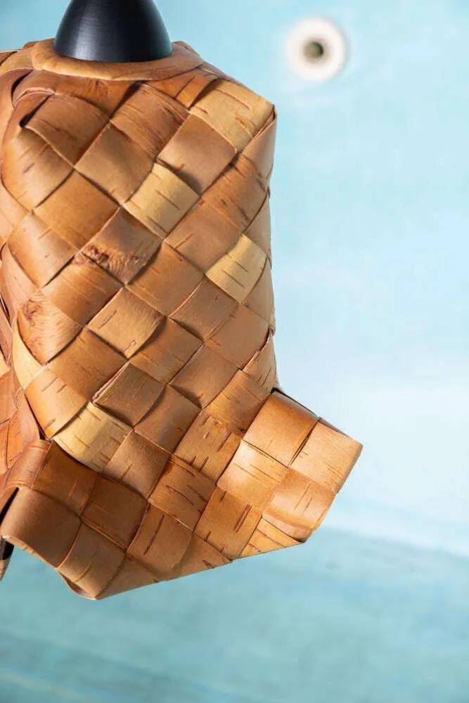 Japandi woven Scandinavian suspension, vintage