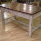 Farm table XIXth, in cherry
