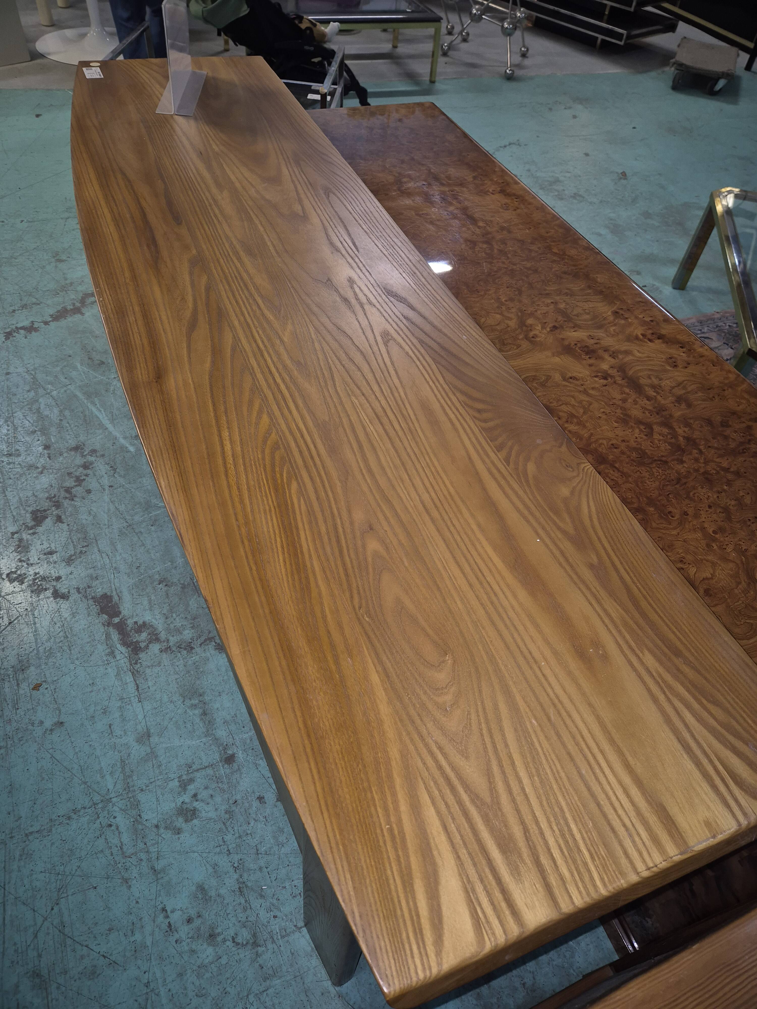 Enfilade in solid elm
