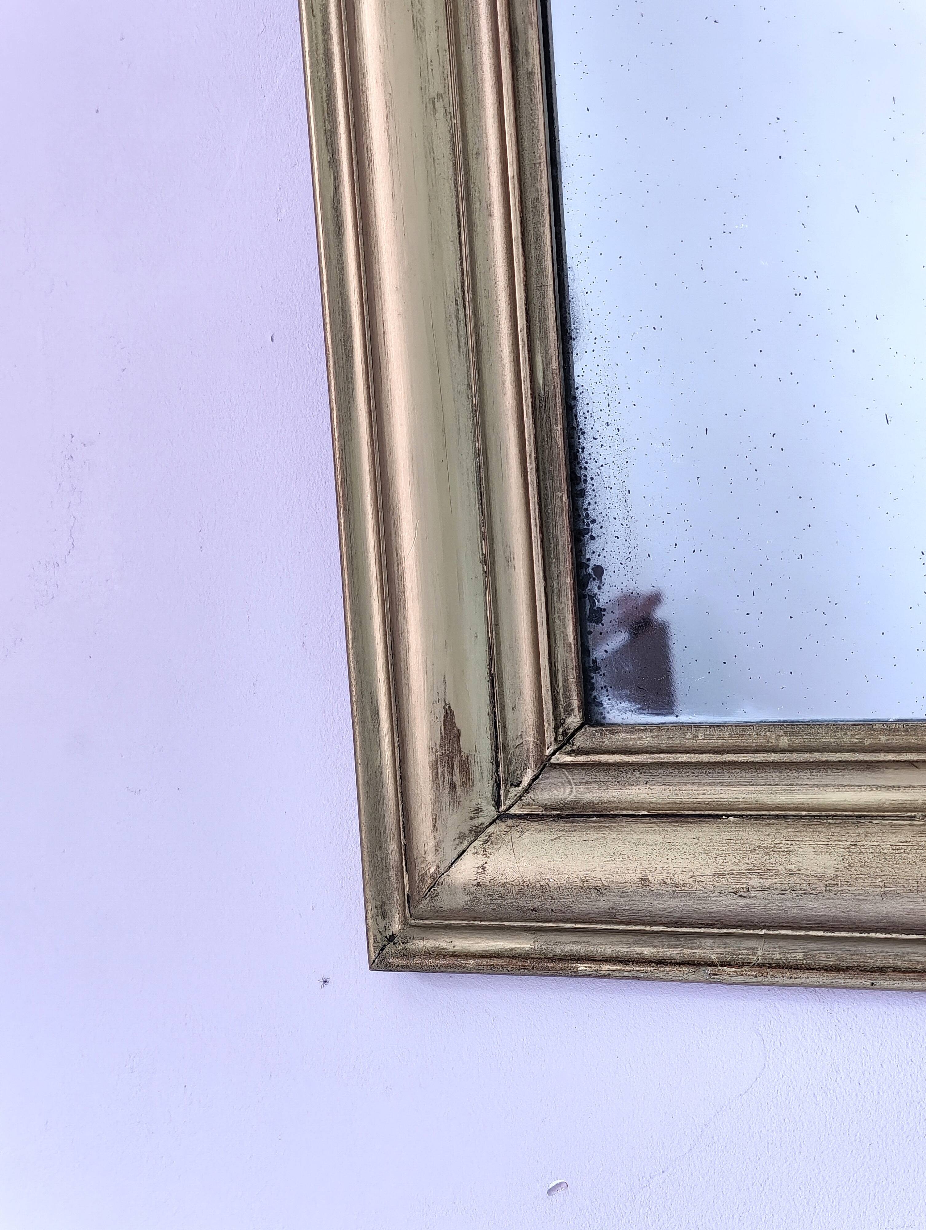 Antique Louis Philippe mirror 57 X 44 cm
