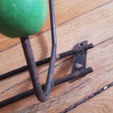 6-ball wall coat rack