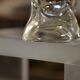 Crystal candlestick by Daum Nancy France 1970s