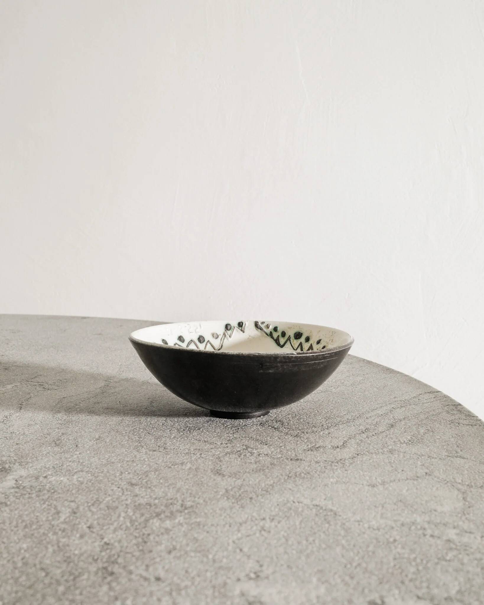 Vintage French Mid Century Ceramic Bowl by Pablo Picasso for Madoura, 1950s