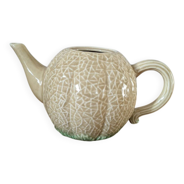 Théière melon barbotine