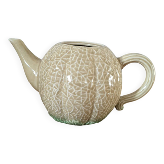 Théière melon barbotine