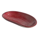 Merlot Red Stoneware Organic Shaped Bowl by Andersson & Johansson, Höganäs