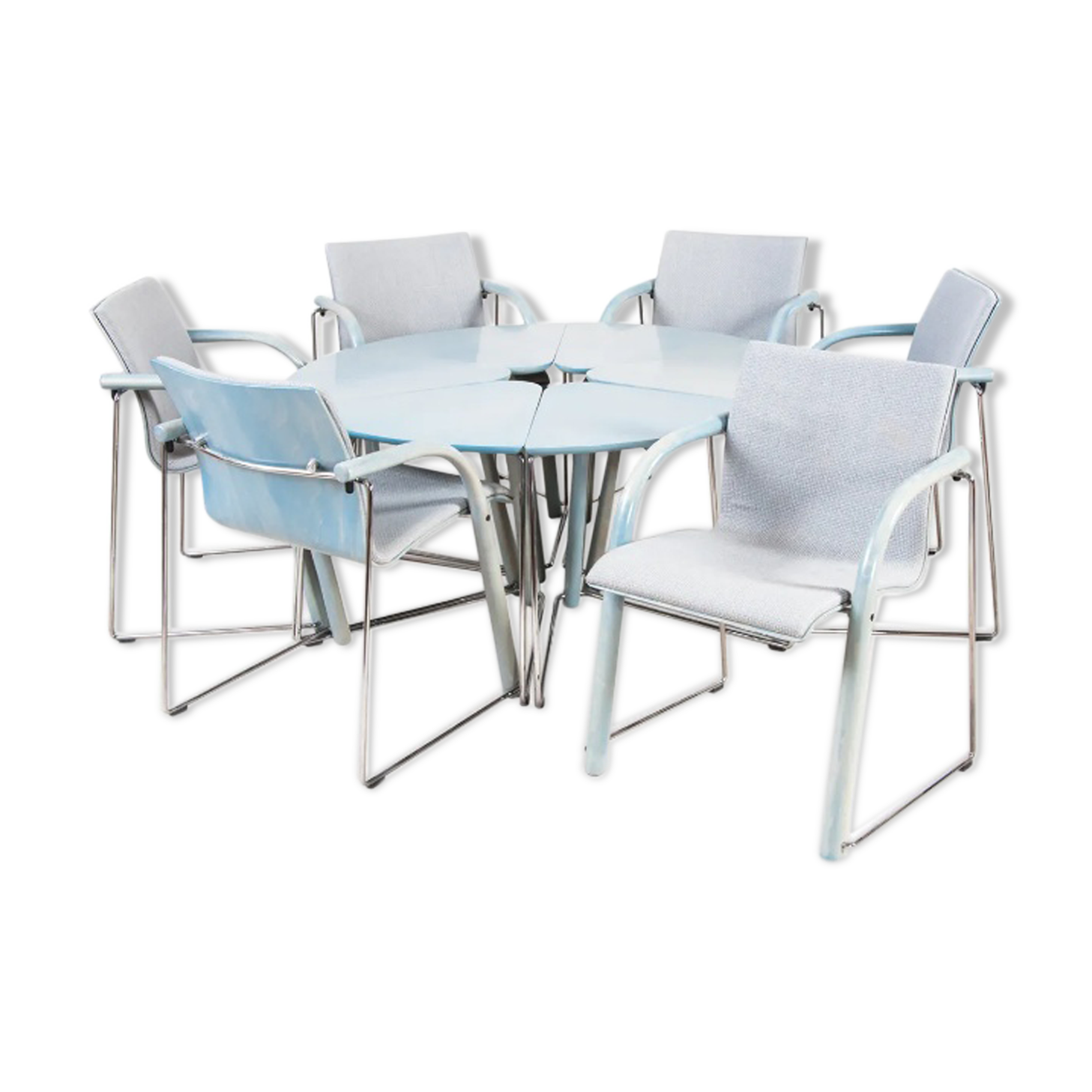 Set of six chairs - Thonet tables