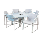Set of six chairs - Thonet tables