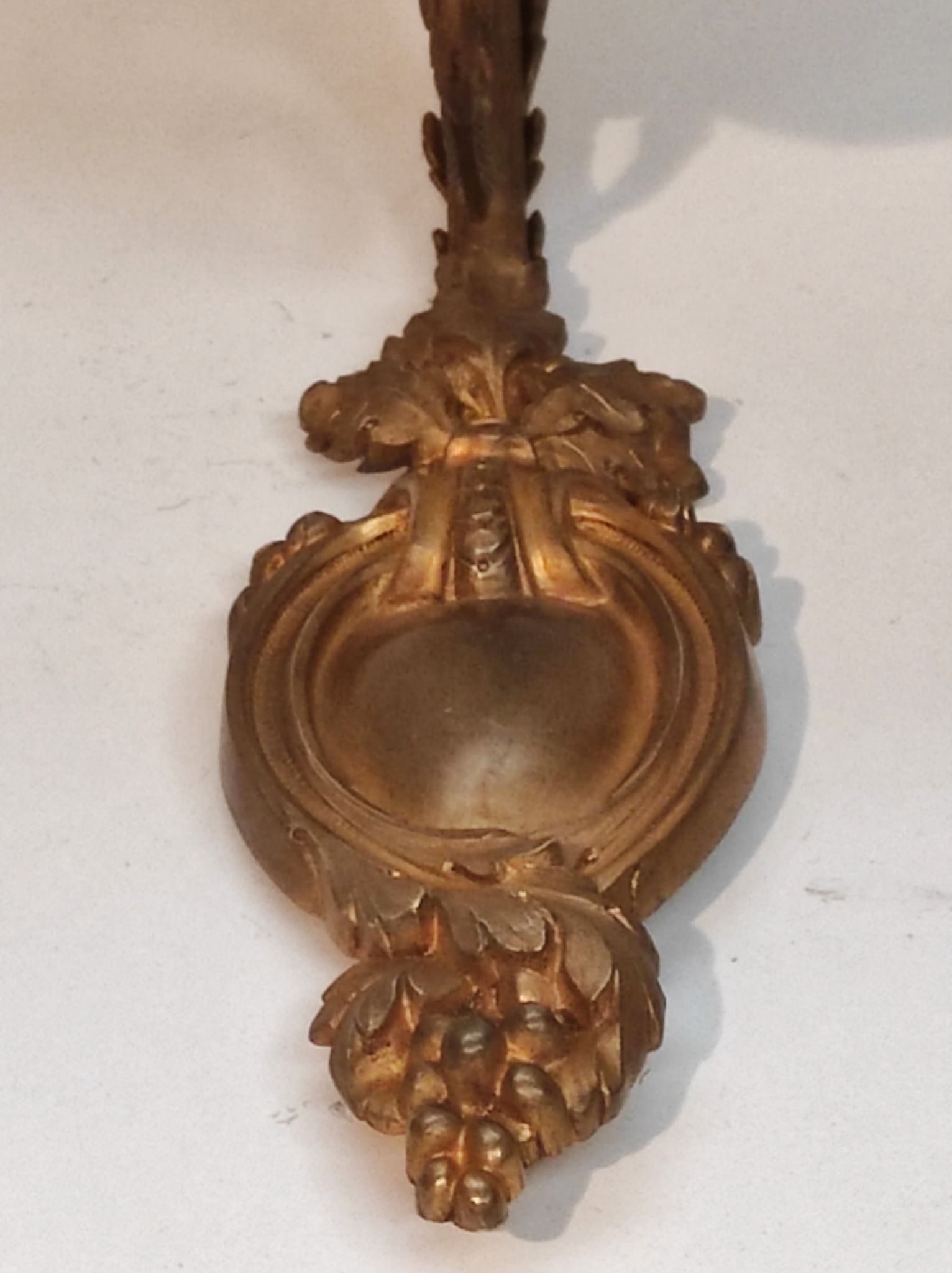 Art Nouveau wall art deco lampshades day tulip pressed glass brass rising