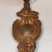 Art Nouveau wall art deco lampshades day tulip pressed glass brass rising