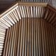 Octagonal bamboo basket