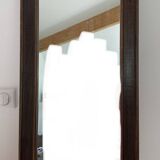 Wooden mirror