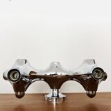 Plafonnier Spoutnik Gemini par Gebrüder Cosack