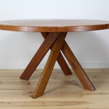 Table T21 in 128cm by Pierre Chapo, 4 feet
