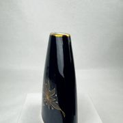 Weimar Porzellan Vase Echt Kobalt 15.5 cm | 24K Gold Vintage RDA