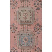 Tapis vintage turc de oushak tissé à la main 79x664 cm