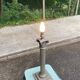 Neoclassical style table lamp base