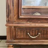 Old showcase bookcase - H216 cm