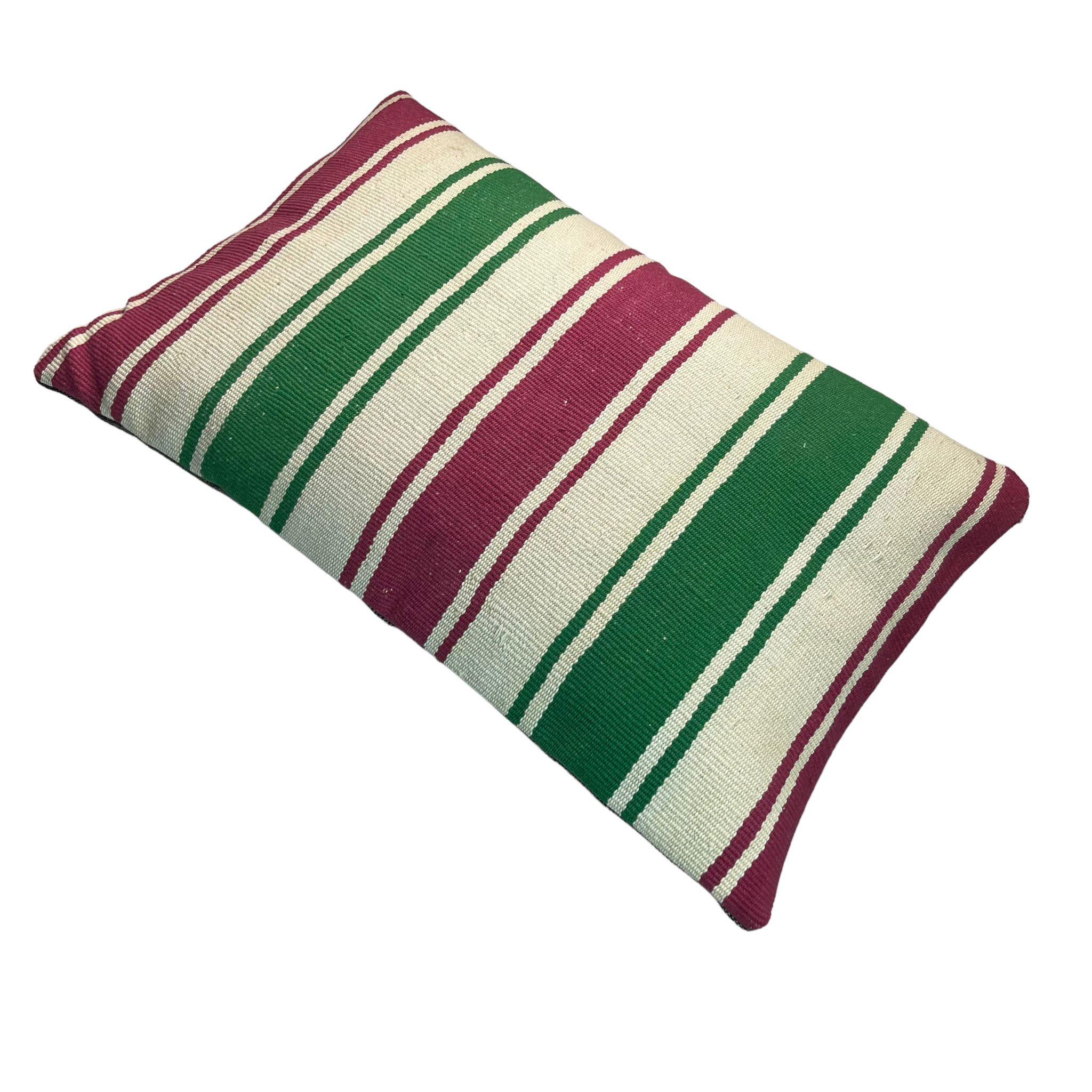 Housse de coussin kilim turc vintage, 40 x 60 cm