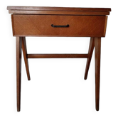 Vintage console desk with compass legs