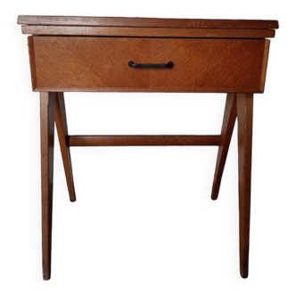 Vintage console desk with compass legs