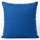 Silk Embroidered Pomegranate Design Cushion Cover. Navy Blue Throw Pillow Case. Traditional Accent Pillow