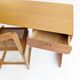 Midcentury desk & matching armchair by Derk Jan De Vries 1970s