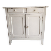 White Parisian buffet