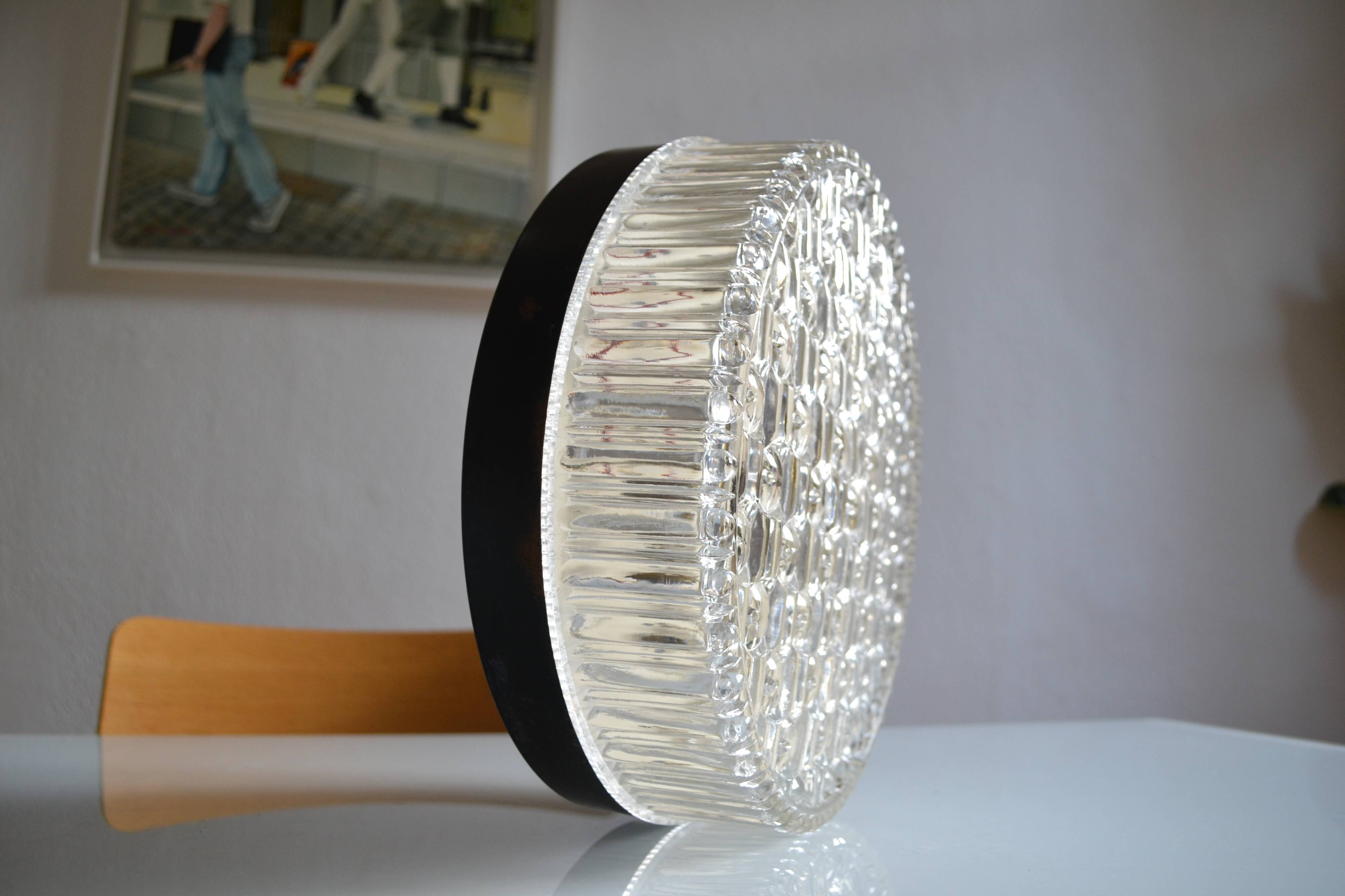 Ceiling or wall lamp by Helena Tynell @ Limburg Finland 1960s Scandinavian