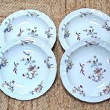 4 deep plates Bernardaud model Chantilly