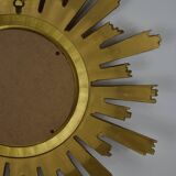Vintage golden sun mirror 58cm