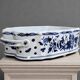 Important ceramic planter with monochrome blue decoration.