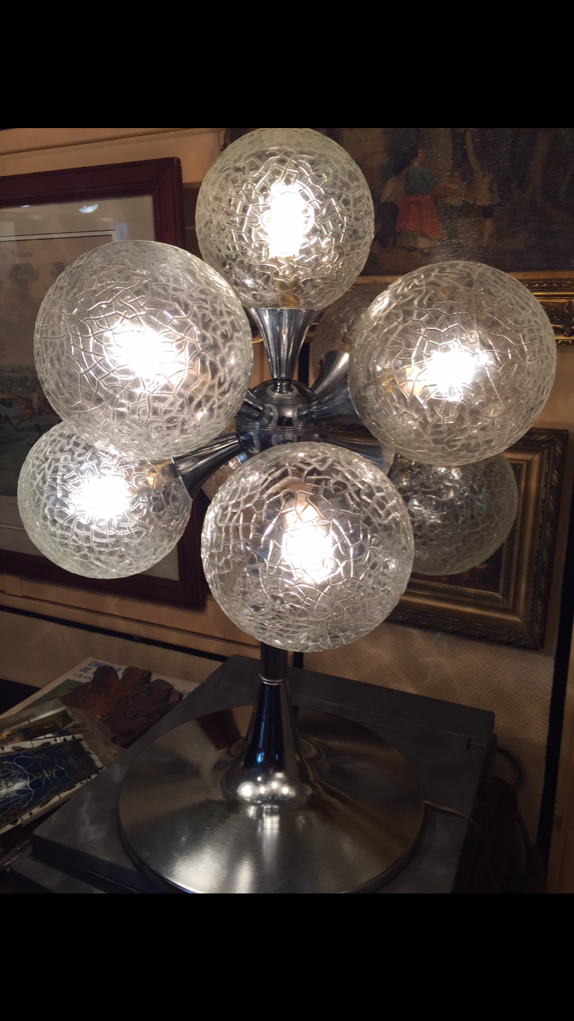 Rare 70's Spage Age lamp