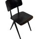Galvanitas S16 School Chair Dining Chair Design Black Frame